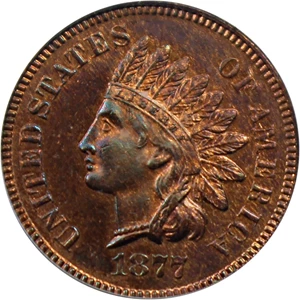 image for: 1877 1c PCGS Proof 63 RB
