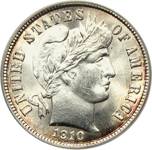 image for: 1910-S 10c PCGS/CAC MS64 (OGH)