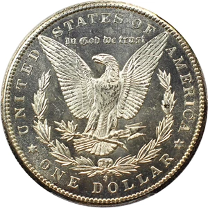 image for: 1898-S $1 PCGS MS63 DMPL