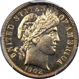 image for: 1902 10c PCGS/CAC Proof 65