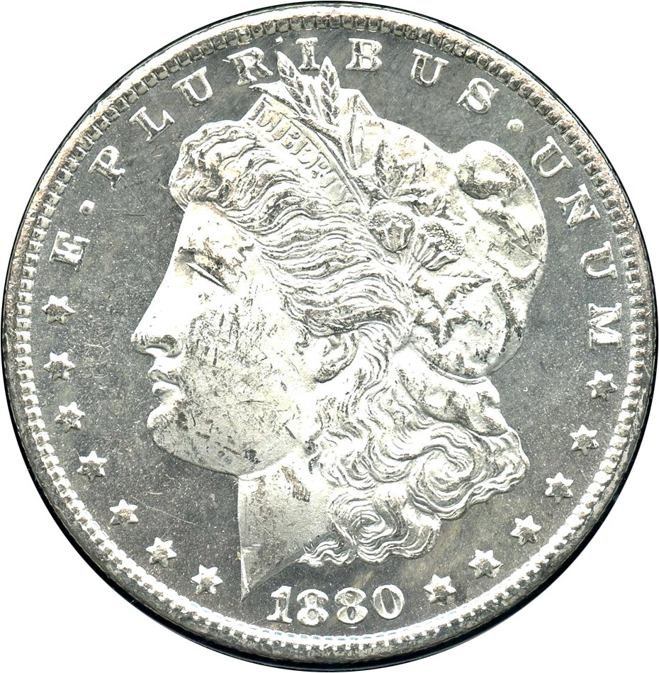 image for: 1880-CC $1 NGC/GSA/CAC MS63 PL - With Box and COA