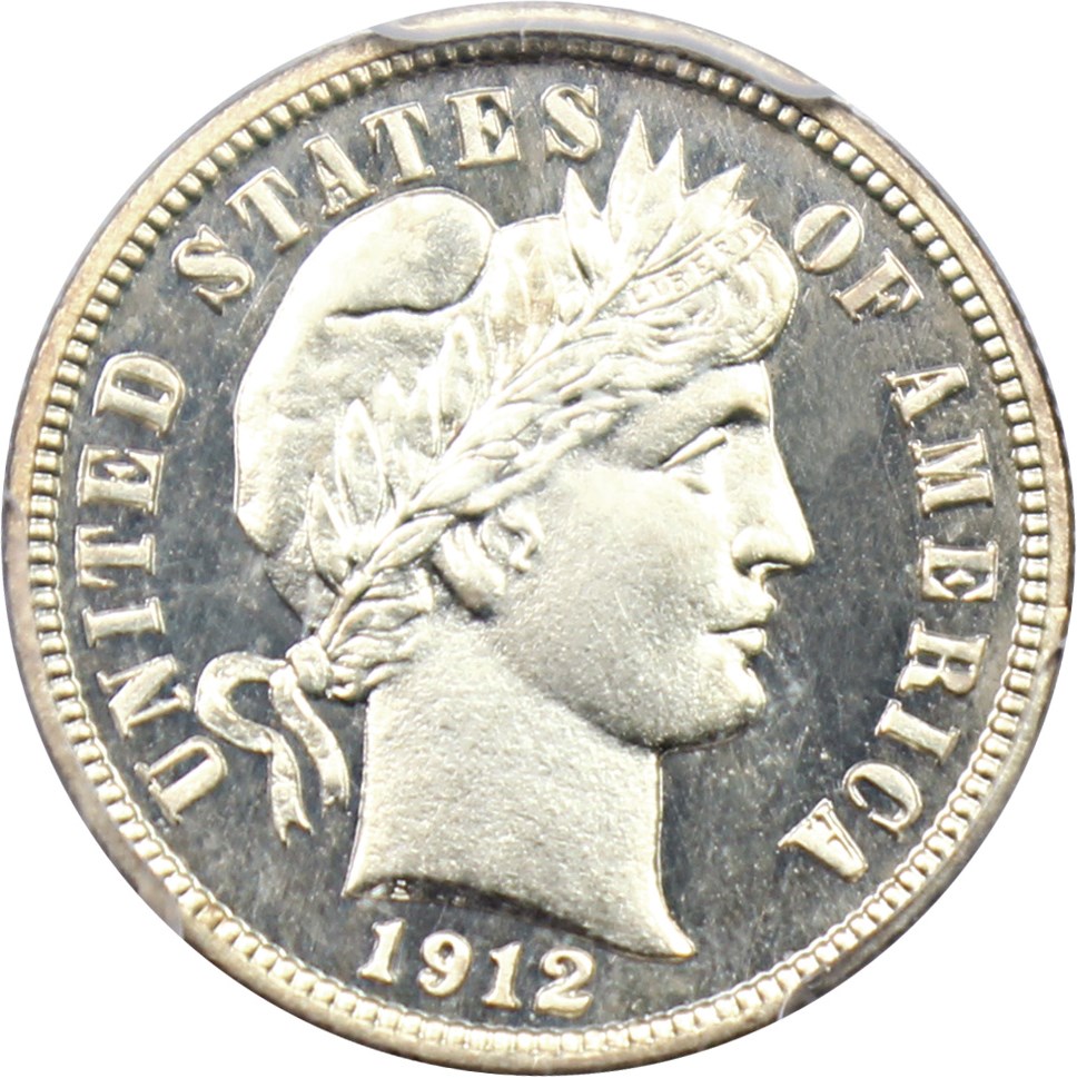 image for: 1912 10c PCGS/CAC Proof 66 CAM