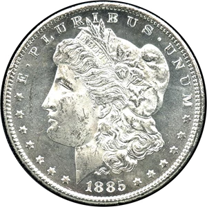 image for: 1885-CC $1 NGC/GSA/CAC MS64 PL
