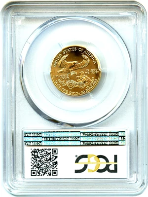 image for: 1998 Gold Eagle $10 PCGS MS69