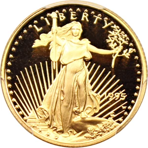 image for: 1995-W Gold Eagle $5 PCGS Proof 69 DCAM