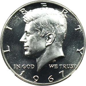 image for: 1967 50c NGC MS66 CAM (Special Mint Set)