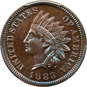 image for: 1883 1c PCGS/CAC Proof 66 BN