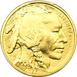 image for: 2008-W American Buffalo $25 PCGS MS69