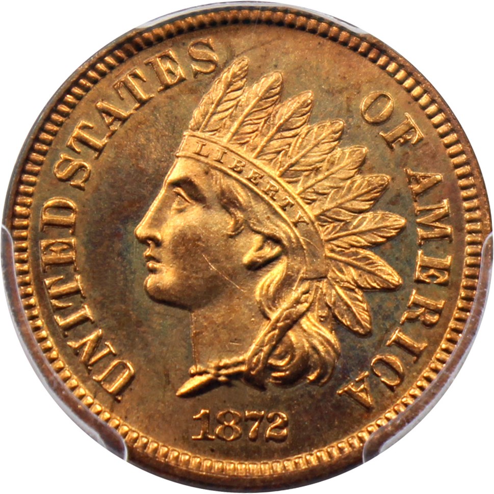 image for: 1872 1c PCGS Proof 65 RD