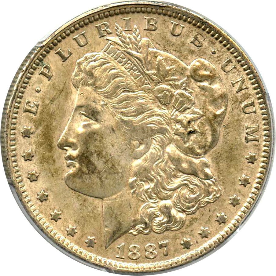 image for: 1887-O $1 PCGS XF45 (VAM-22A, DDO, Pitted Rev)