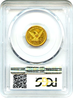 image for: 1907 $2 1/2 PCGS Proof 63