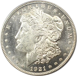 image for: 1921 Morgan $1 PCGS MS64 PL