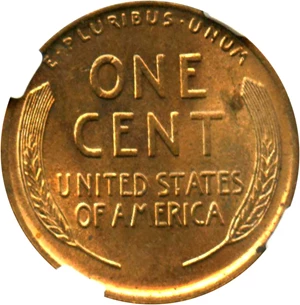 image for: 1925 1c NGC MS64 RB