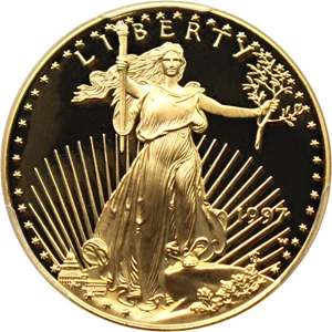 image for: 1997-W Gold Eagle $25 PCGS Proof 69 DCAM