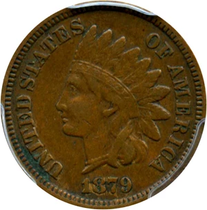 image for: 1879 1c PCGS XF45