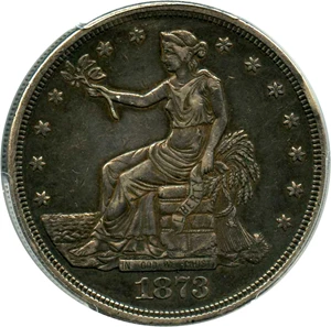 image for: 1873 Trade$ PCGS XF40