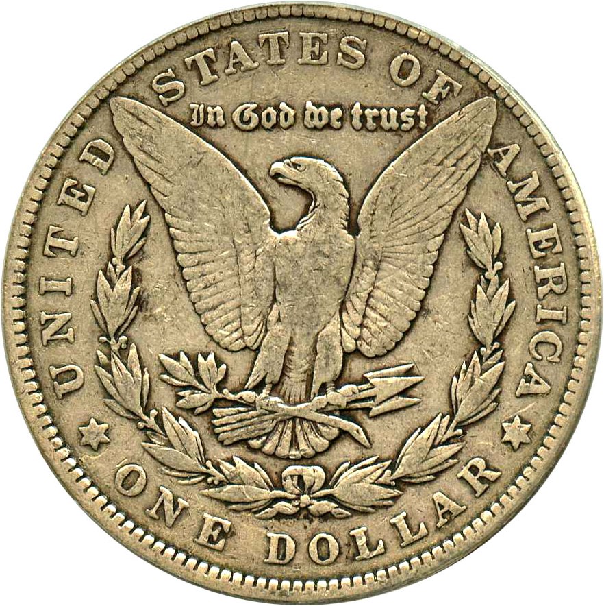 image for: Top 100 VAM: 1902 $1 PCGS VF25 (VAM-4, Doubled Ear)