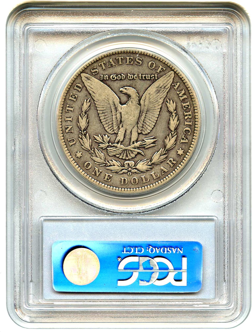 image for: Top 100 VAM: 1888-O $1 PCGS F12 (VAM-18, Oval O) 