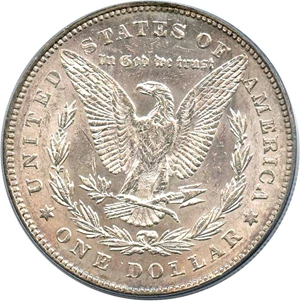 image for: 1878 7TF $1 PCGS AU55 (Reverse of 1878, VAM-82, Doubled Stars)