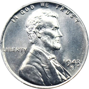image for: 1943-S 1c PCGS MS68
