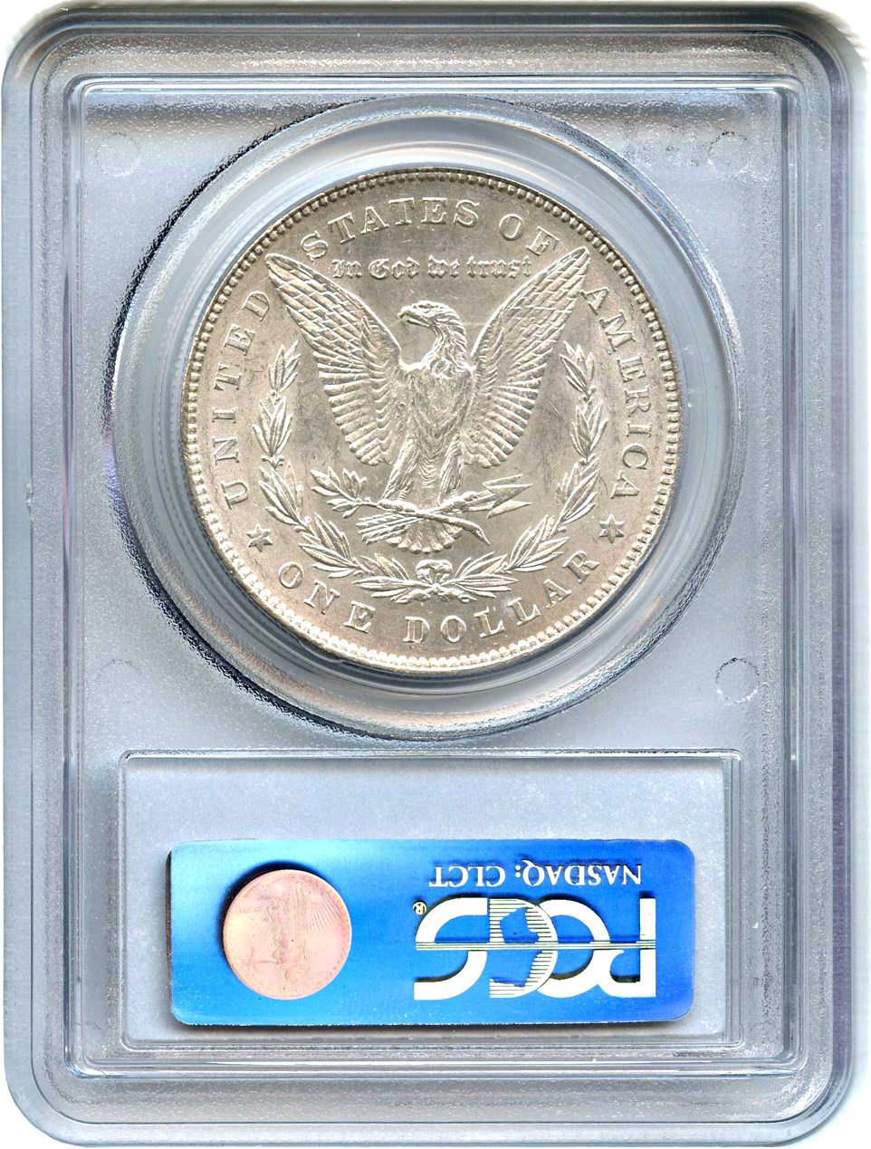 image for: 1878 7TF $1 PCGS AU58 (Reverse of 1878, VAM-84, Line Under 8) 