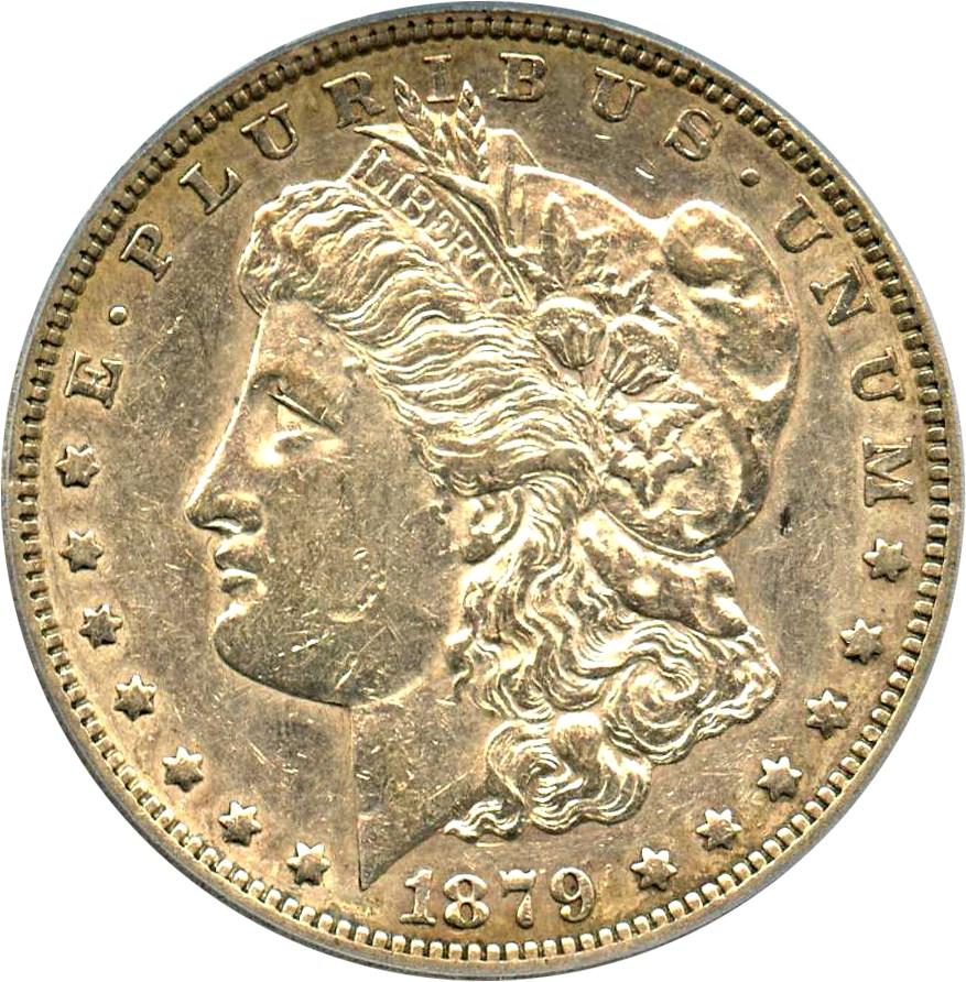 image for: Top 100 VAM: 1879-S $1 PCGS XF45 (Reverse of 1878, VAM-25)