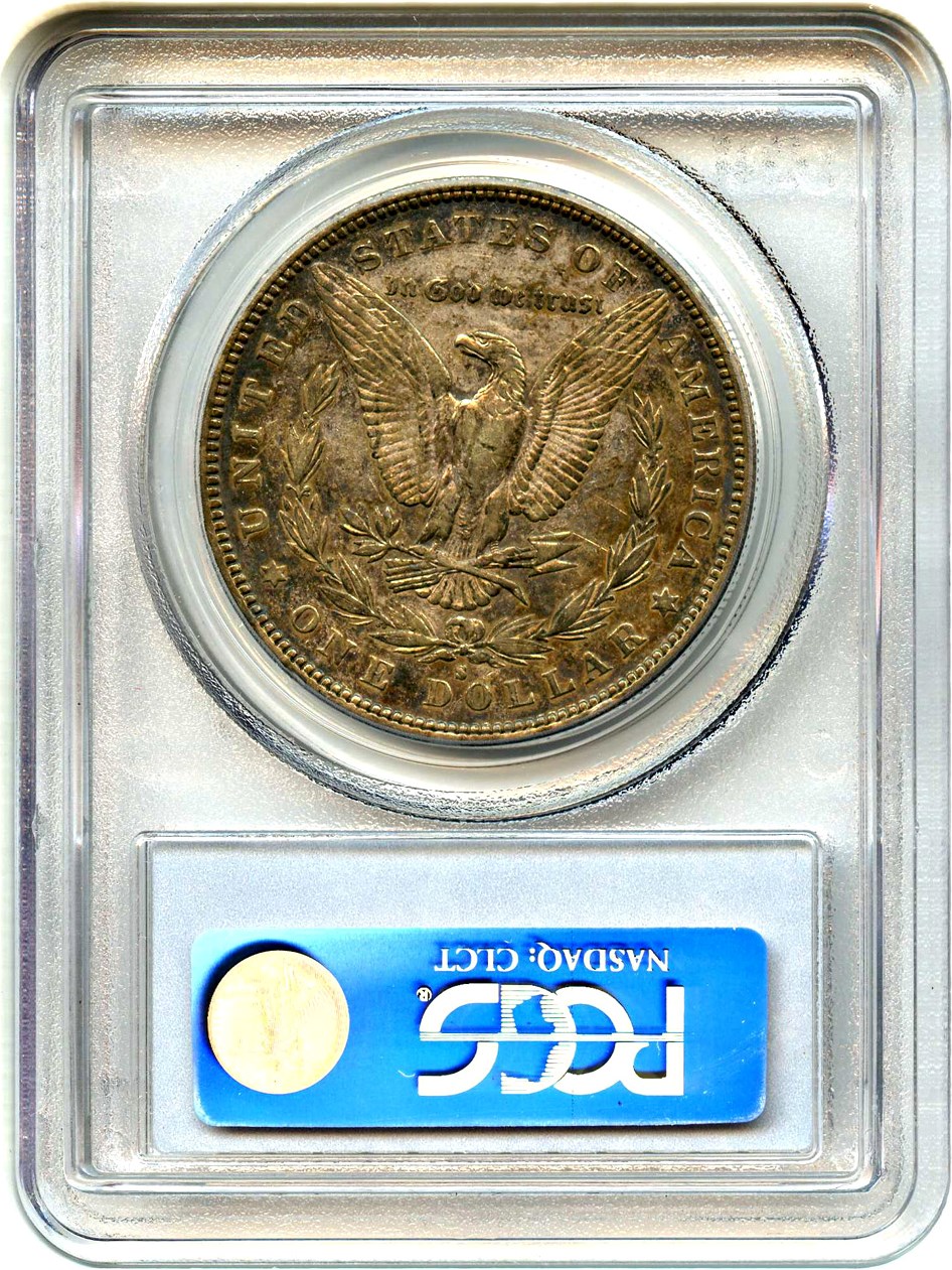 image for: Hot 50 VAM: 1887-S $1 PCGS VF35 (VAM-4, Doubled Date) 