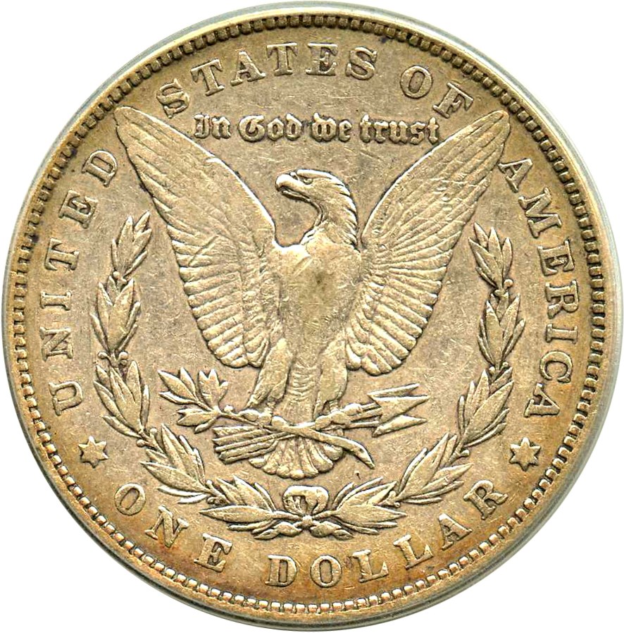 image for: Top 100 VAM: 1878 7TF $1 PCGS VF35 (Reverse of 1879, VAM-223 Washed Out L) 
