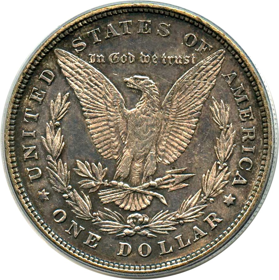 image for: Top 100 VAM: 1878 8TF $1 PCGS XF40 (VAM-15, Doubled Liberty) 