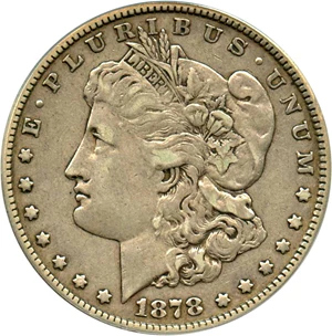 image for: 1878 7/8TF $1 PCGS VF35 (Strong VAM-40, 7/5)