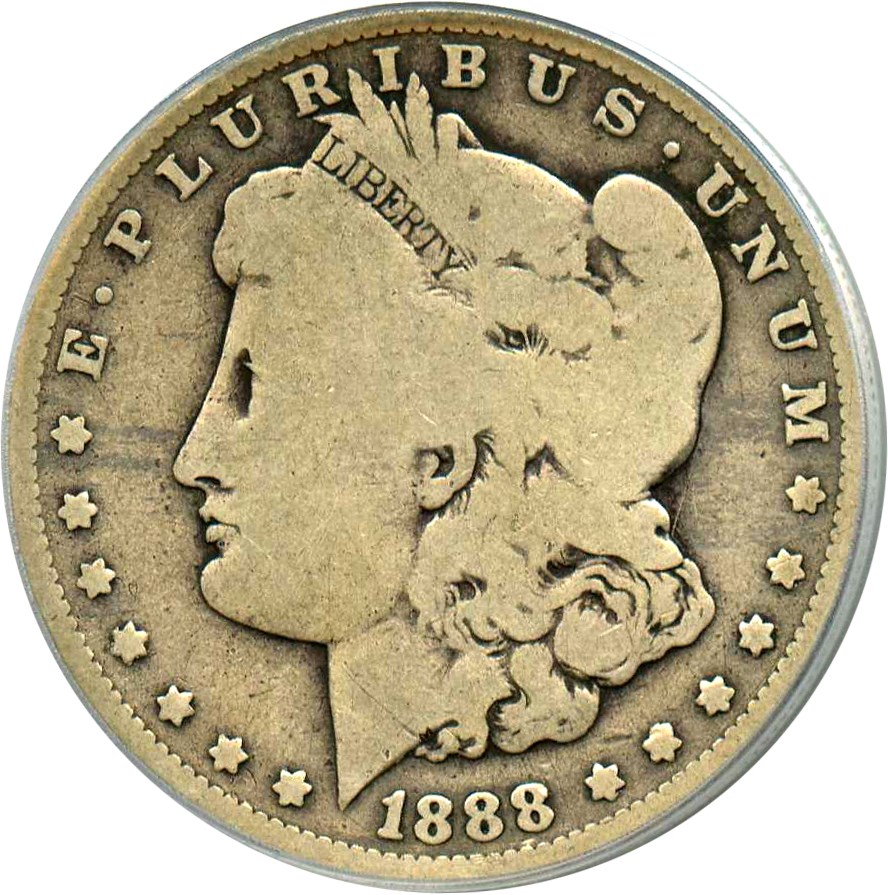 image for: Top 100 VAM: 1888-O $1 PCGS Good-04 (VAM-24, Oval O) 