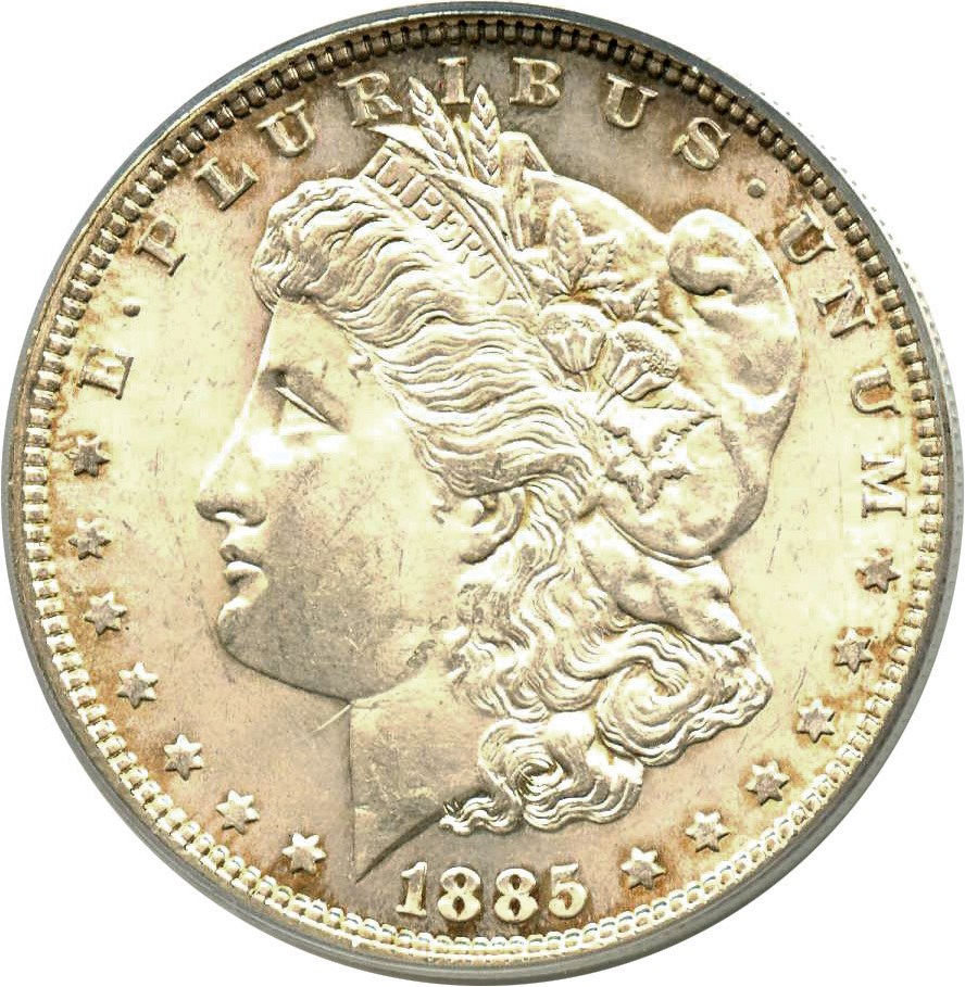 1885 Morgan Dollar Pitted Reverse VAM 1A1 Mint State (MS) Pricing