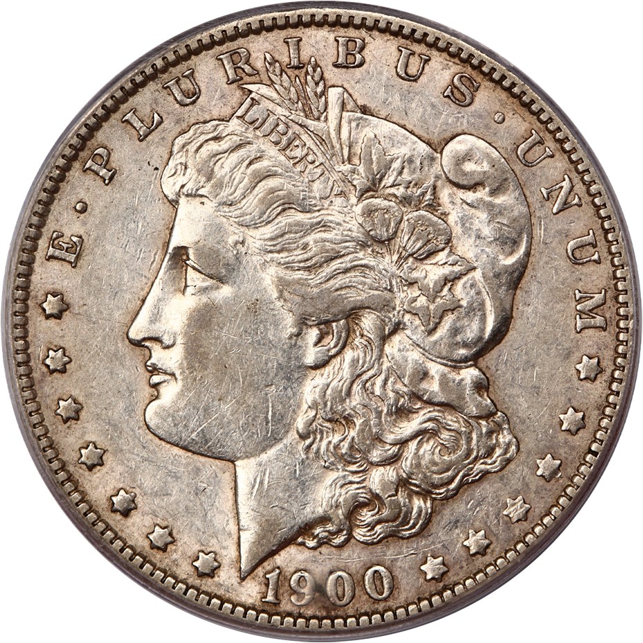 image for: Top 100 VAM: 1900-O $1 PCGS XF45 (VAM-15, Doubled Stars) 