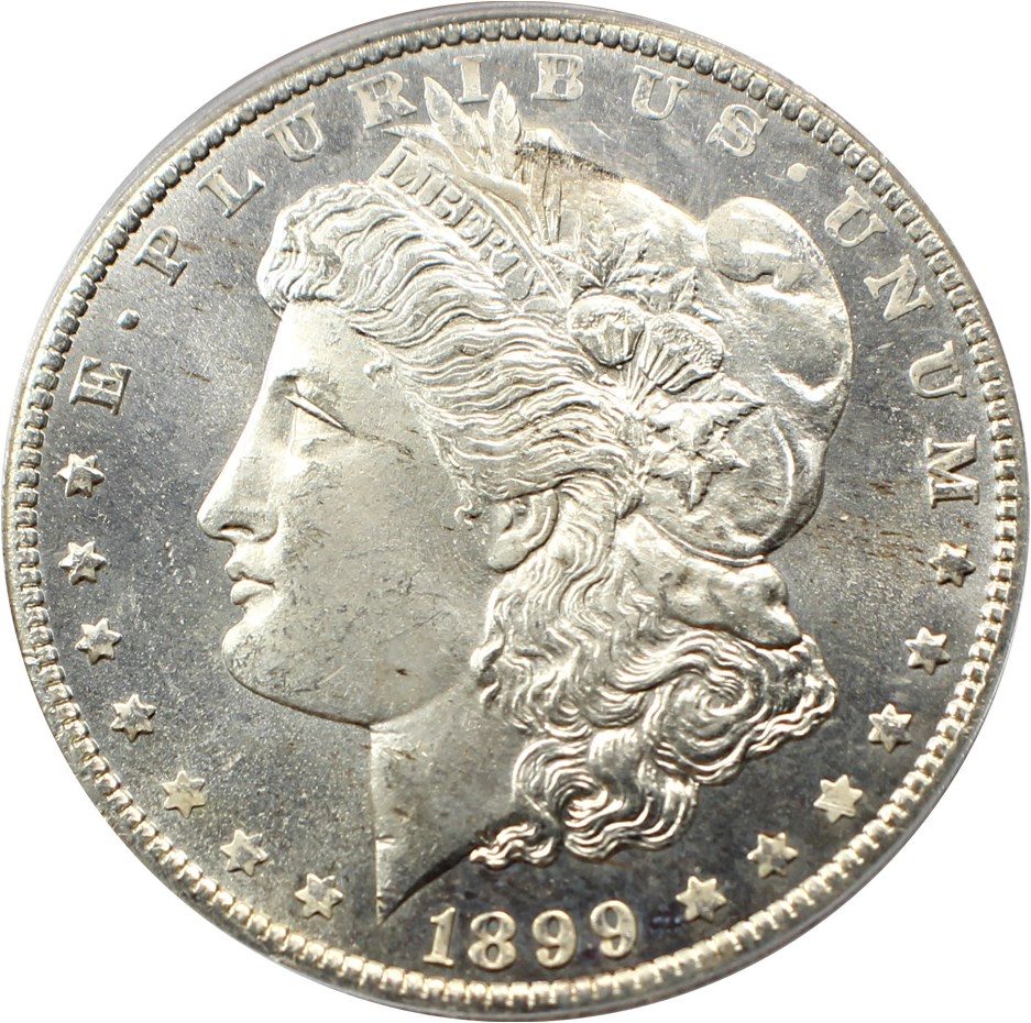 image for: 1899-O $1 PCGS MS65 DMPL (OGH)