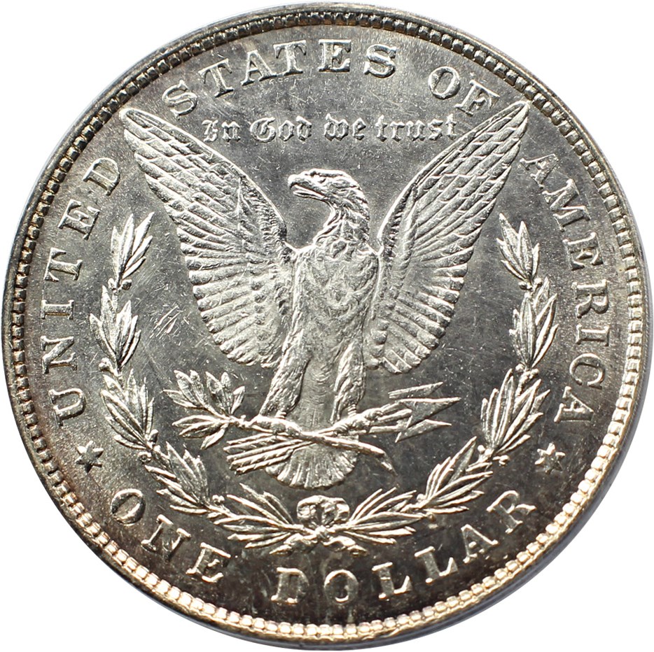 image for: 1878 8TF $1 PCGS AU58 (VAM-19, Doubled Date) 