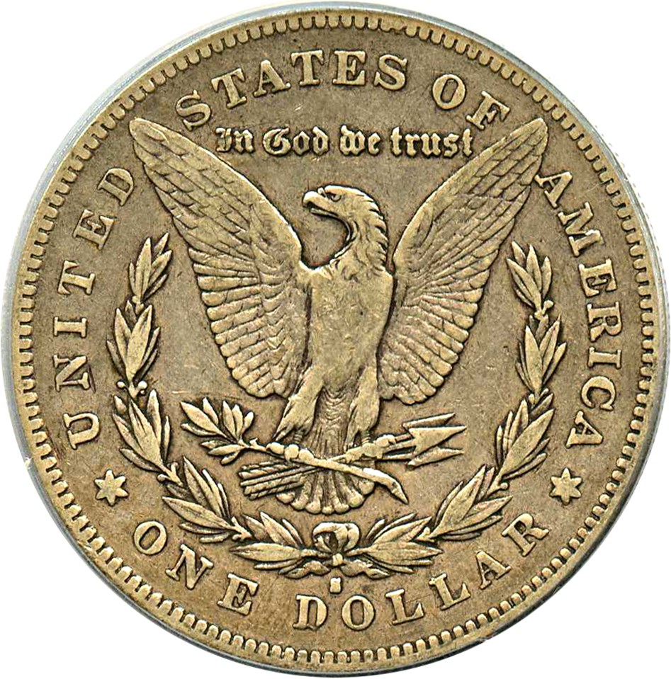 image for: Top 100 VAM: 1878-S $1 PCGS XF40 (VAM-27, Long Arrow Shaft)