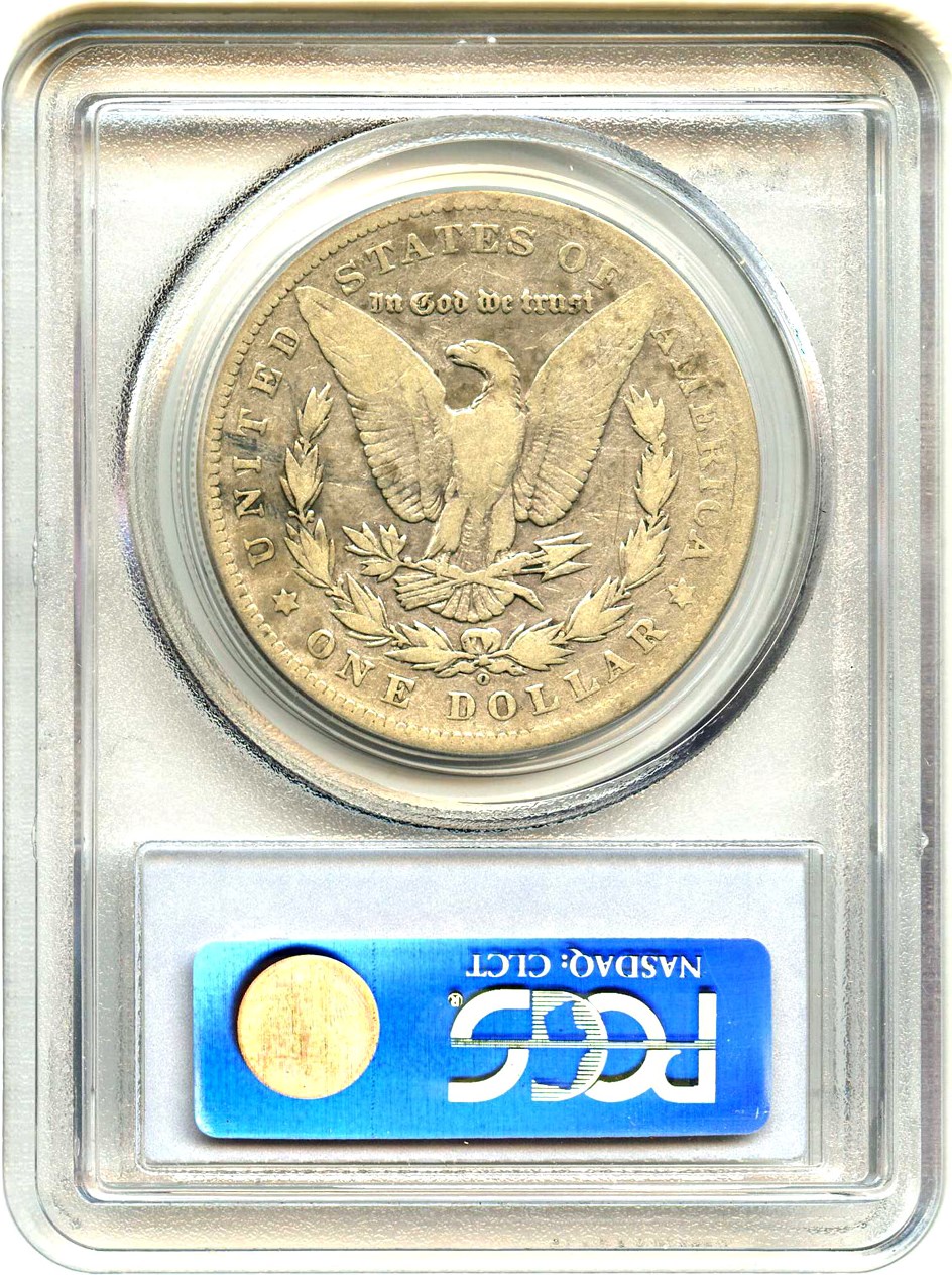 image for: Top 100 VAM: 1899-O $1 PCGS VG-10 (VAM-32, Micro O) 