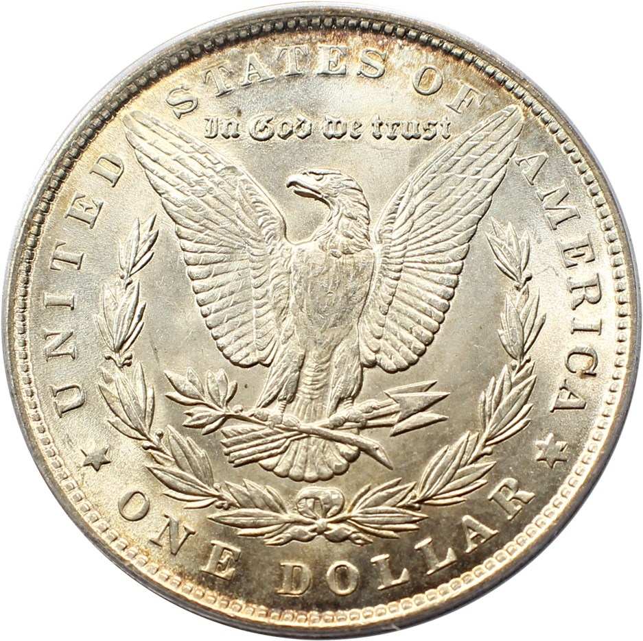 image for: Hot 50 VAM: 1888 $1 PCGS MS63 (VAM-7, Doubled Reverse) 