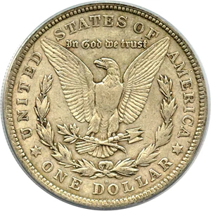 image for: 1921-D $1 PCGS XF40 (VAM-1N, Unicorn)