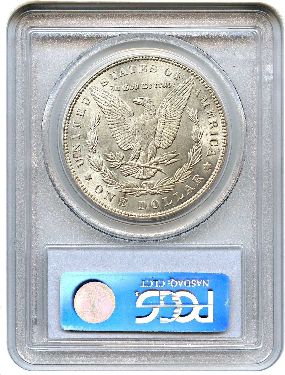 image for: Hot 50 VAM: 1896 $1 PCGS MS63 (VAM-20, Bar 6)