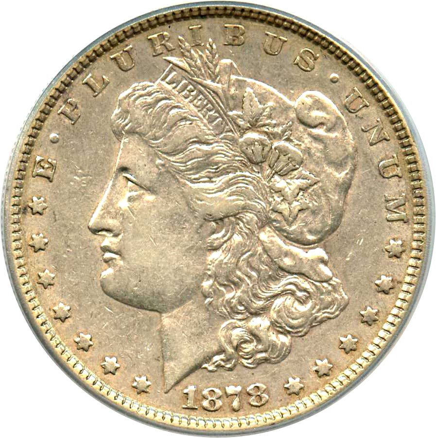 image for: Hot 50 VAM: 1878 7TF $1 PCGS XF40 (Reverse of 1878, VAM-162, Broken N&M) 