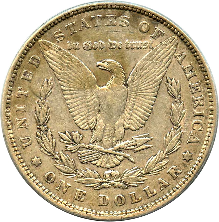 image for: Top 100 VAM: 1880 $1 PCGS XF40 (VAM-23, 80/79) 