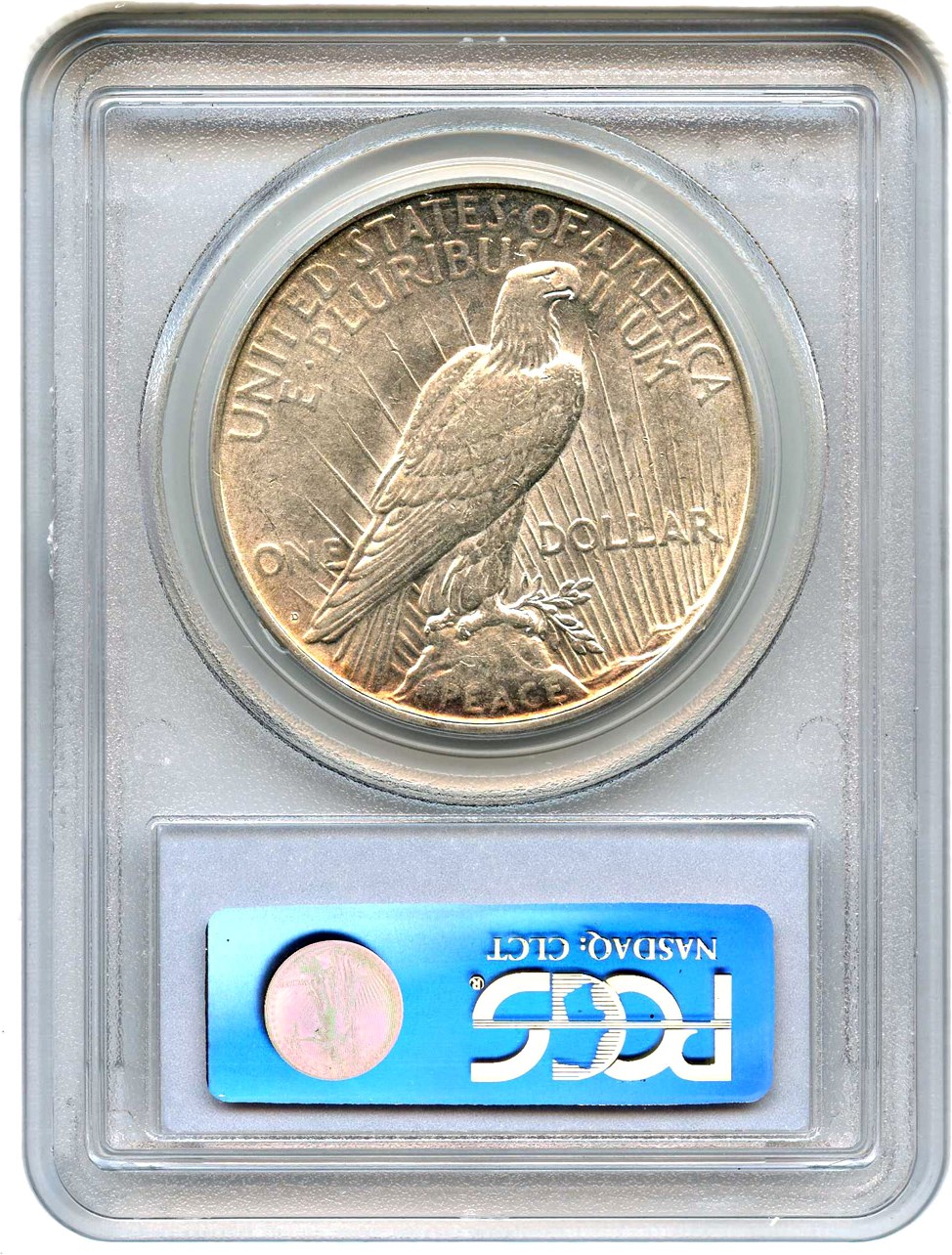 image for: Top 50 VAM: 1922-D $1 PCGS AU53 (VAM-7, Tripled Reverse) 