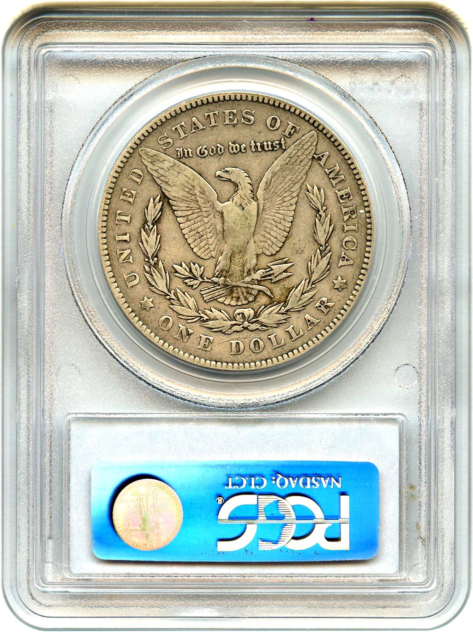 image for: Hot 50 VAM: 1878 7TF $1 PCGS VF30 (Reverse of 1878, VAM-187, Doubled R)