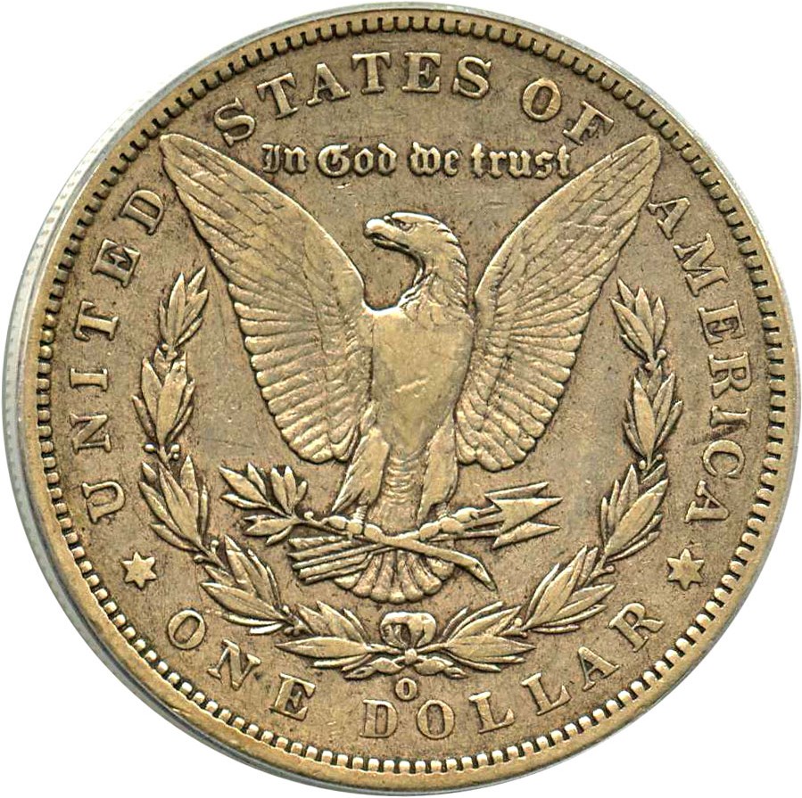 image for: Top 100 VAM: 1900-O $1 PCGS XF40 (VAM-8, O/CC) 