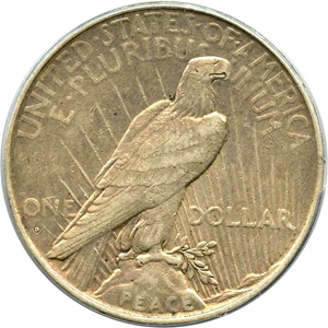 image for: Top 50 VAM: 1934-D $1 PCGS XF40 (VAM-4, DD Obv, Sm D)