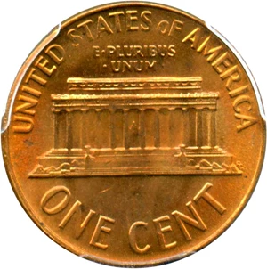 image for: 1965 1c PCGS MS67 RD (Retro OGH)