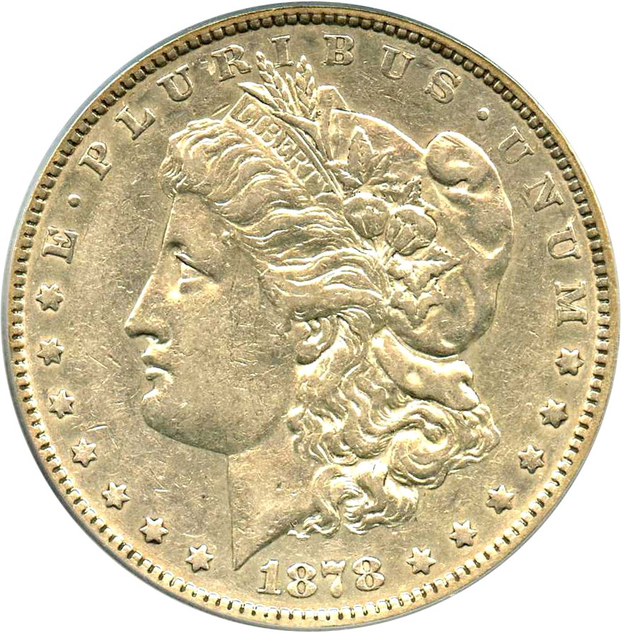 image for: 1878-S $1 PCGS XF45 (VAM-50, Tripled Eyelid) 