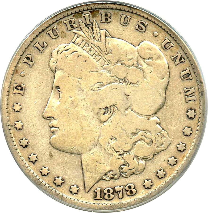 image for: 1878 8TF $1 PCGS Good-06 (VAM-14.8, Spiked Eye) 