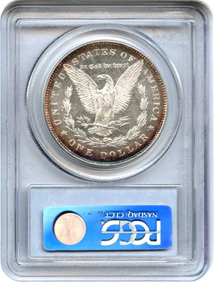 image for: Hot 50 VAM: 1878 7TF $1 PCGS MS61 (Reverse of 1878, VAM-43 Doubled Legs)